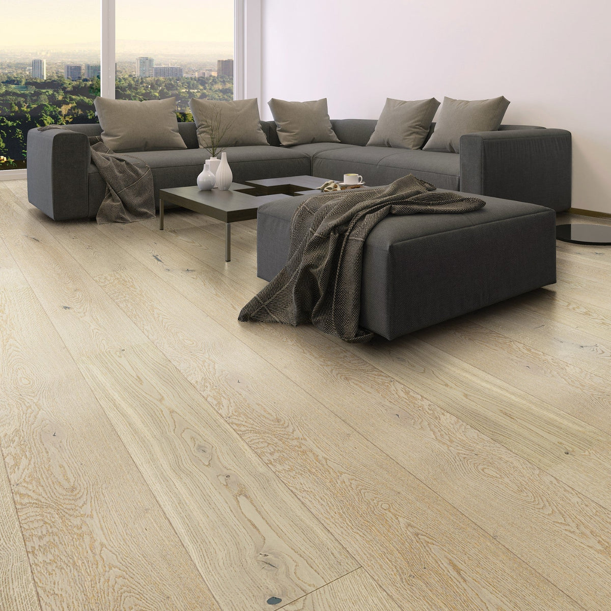 Rio Alva French Oak Engineered Hardwood Flooring – 5/8" x 8-1/2" – 4 mm Wear Layer