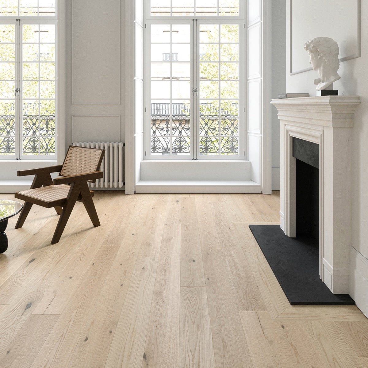Rio Alva French Oak Engineered Hardwood Flooring – 5/8" x 8-1/2" – 4 mm Wear Layer