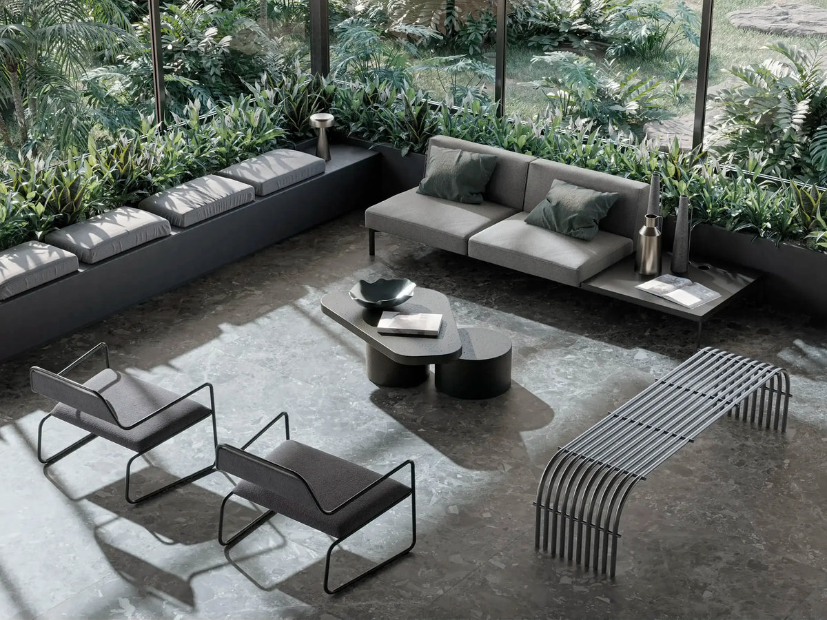 Architectural Surface Porcelain Tiles Cervano Dark