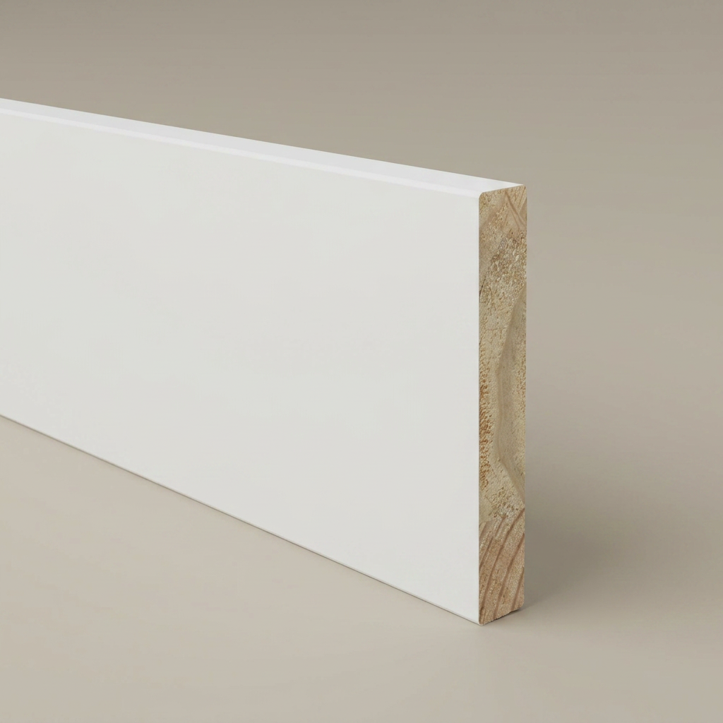 Baseboard  1×8 Pine Square Profile 14 mm 16 FT Long