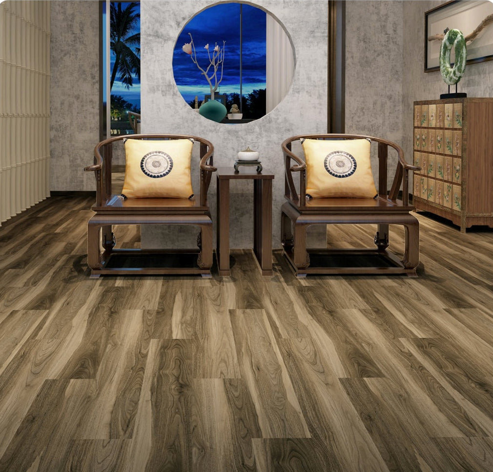 Clear Pecan Waterproof Luxury Vinyl Plank