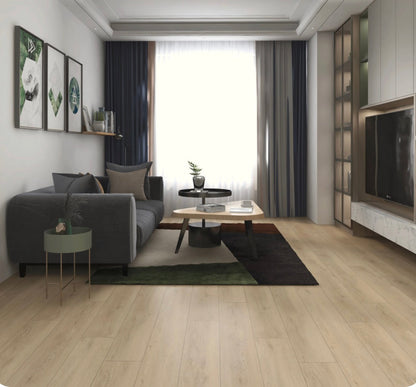 Coffee Cream Waterproof Luxury Vinyl Plank- Oak SXL