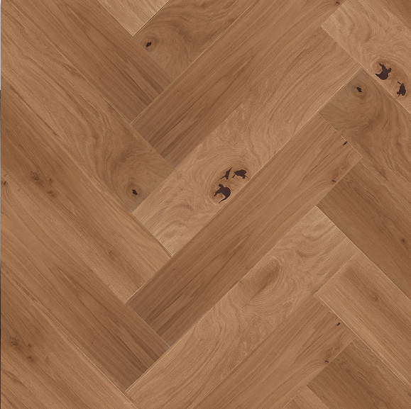 Rio Volga Herringbone Eng Oak  ½" x 5 1/2" - 3 mm Wear Layer