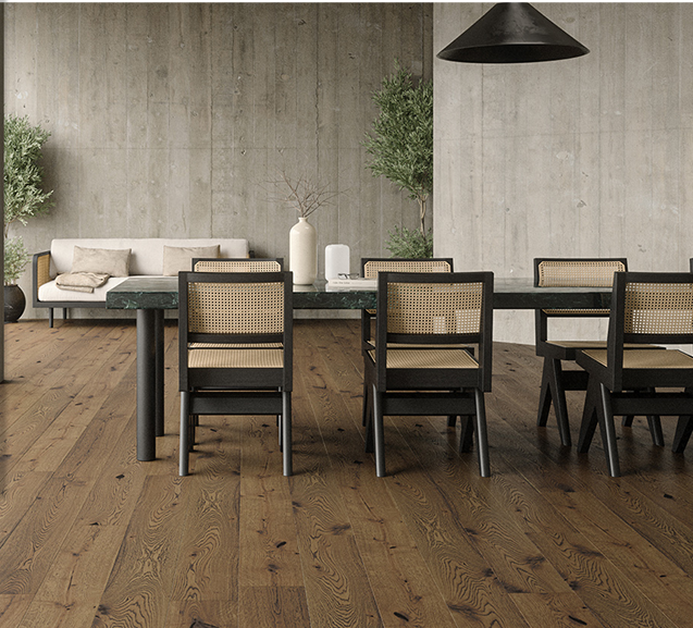 Rio Tibre French Oak Engineered Hardwood Flooring – 1/2" x 7-1/4"– 3 mm Wear Layer