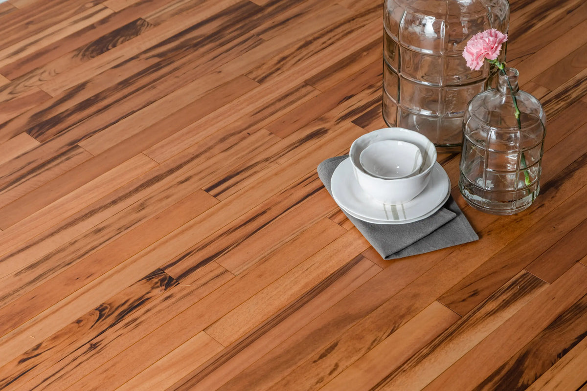 Brazilian Tigerwood Engineered Hardwood Flooring – 5" Wide Planks