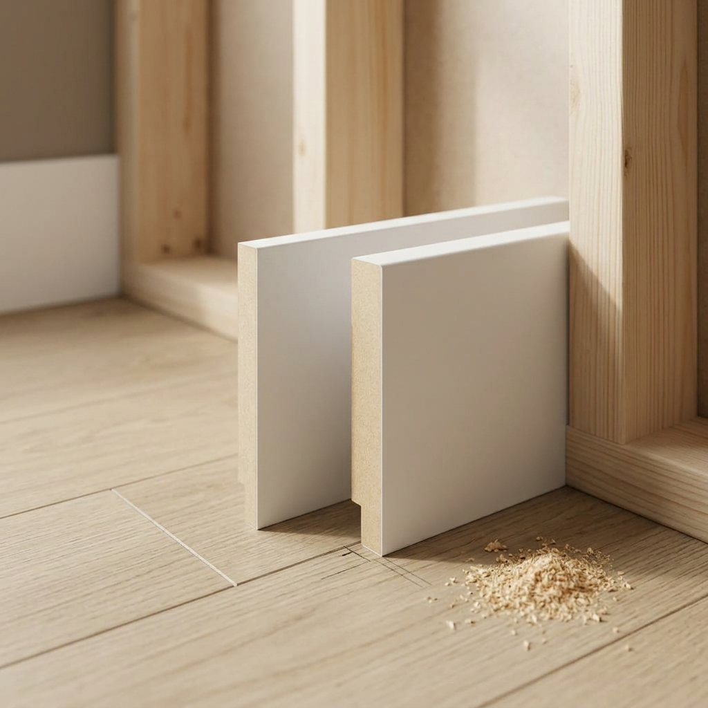 Baseboard  1×6 Pine Square Profile 18 mm 16 FT Long