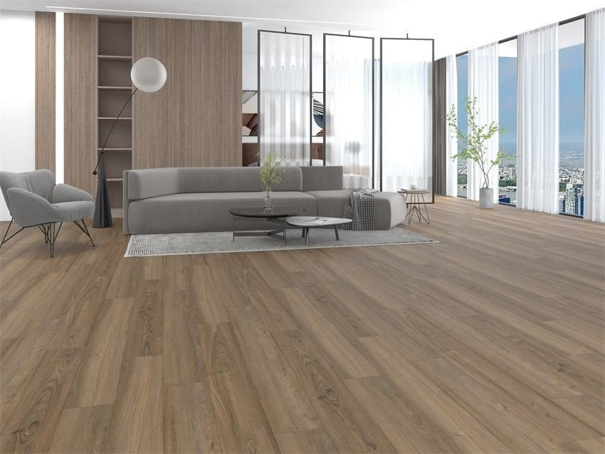 European Walnut Waterproof  Luxury Vinyl Plank